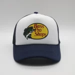 Bass Pro Shops 인쇄 된 메쉬 오리 혀 모자 남자 여름 통기성 트럭 드라이버 모자 야외 양산 모자 여성용 - 이미지 2