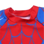 소년 투피스 수영복, 반팔 자외선 차단, 빠른 건조 수영복, 3-10 세 어린이 멋진 만화 프린트 비치웨어 - 이미지 5