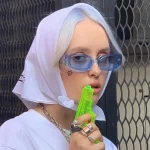 빈티지 블랙 스퀘어 선글라스 여성 럭셔리 브랜드 작은 직사각형 태양 안경 여성 그라디언트 클리어 미러 Oculos De Sol - 이미지 2