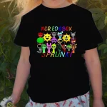 뜨거운 어린이 Sprunki T 셔츠 어린이 패션 캐주얼 만화 Incredibox 티셔츠 소년 o-넥 반팔 아기 소녀 여름 옷 - 이미지 5