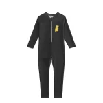 어린이 원피스 수영복 귀여운 태양 보호 빠른 건조 긴 소매 지퍼 수영복 아기 소녀 소년 서핑 슈트 - 이미지 5