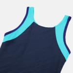 Anfilia Girls 원피스 스포츠 수영복 사이즈 8-14 Boyleg 고탄성 Racerback 운동 훈련 수영복 - 이미지 2