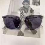 레트로 대형 프레임 선글라스 남성과 여성 자외선 차단 선글라스 - 이미지 4