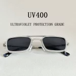 2025 남성용 디자이너 선글라스 스퀘어 Steampunk 선글라스 여성 휴가 안경 빈티지 Oculos Dropshipping Outdoor Sunglass - 이미지 5