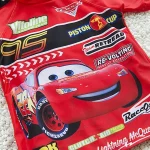 수영복 소년 두 조각 정장 짧은 소매 들어 갔어 빠른 건조 수영복 어린이 멋진 만화 Beachwear 수영복 - 이미지 3