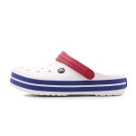 크록스 크록밴드 클로그 화이트 11016-11I 화이트 블루진 - 이미지 7