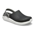 크록스 라이트라이드 클로그 슬리퍼 샌들 블랙스모크 204592-05M - 이미지 3