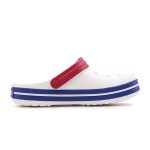 크록스 크록밴드 클로그 화이트 11016-11I 화이트 블루진 - 이미지 6