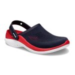 크록스 라이트라이드 360 클로그 슬리퍼 샌들 블랙 레드 206708-4CC