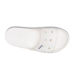 크록스 바야밴드 슬라이드 슬리퍼 화이트 205392-126 - 이미지 4