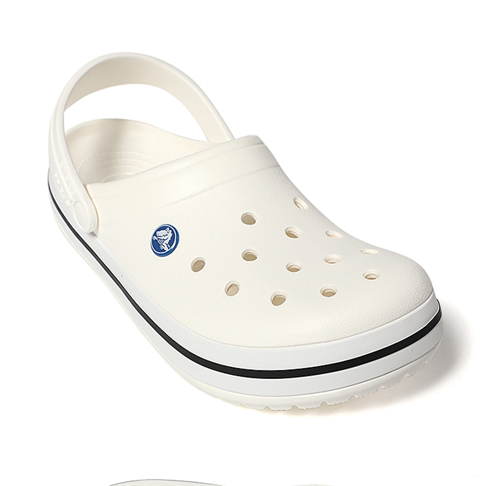 4 크록스 슬리퍼 크록스 클래식 크록밴드 클로그 슬 샌들 화이트 11016-100 - 이미지 1