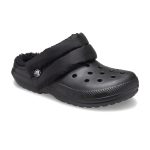 크록스 클래식 라인드 네오 퍼프 클로그 블랙 화이트  206589-060