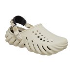 크록스 에코 클로그 본/블랙 성인 샌들 슬리퍼 207937-2YJ